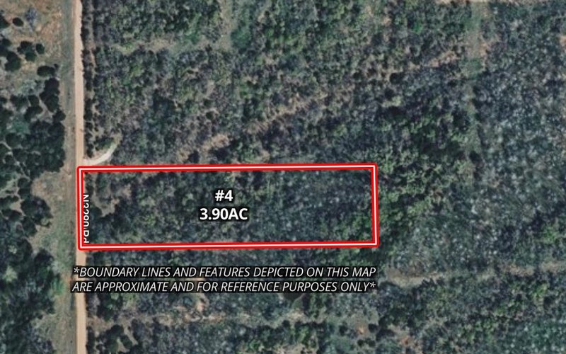 Saddlehorn Tract #4, 3.90 acres outlined